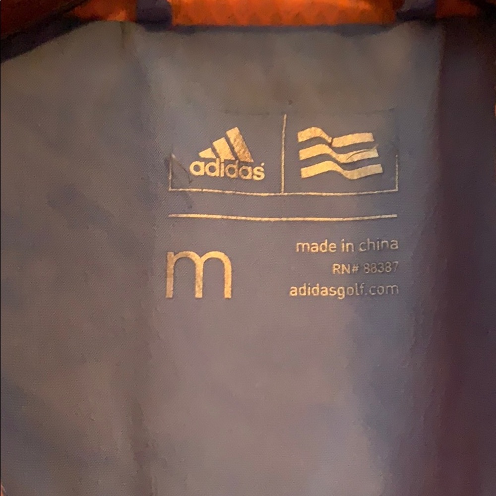 Adidas Blue Athletic Jacket Medium - image 2